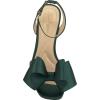 imageJessica Simpson Womens Olivine Bow Satin Ankle StrapDark Pine Matte Satin