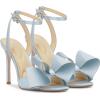 imageJessica Simpson Womens Olivine Bow Satin Ankle StrapLight Blue