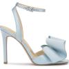 imageJessica Simpson Womens Olivine Bow Satin Ankle StrapLight Blue