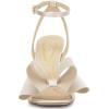 imageJessica Simpson Womens Olivine Bow Satin Ankle StrapOffwhite