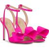 imageJessica Simpson Womens Olivine Bow Satin Ankle StrapValley Pink
