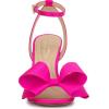 imageJessica Simpson Womens Olivine Bow Satin Ankle StrapValley Pink