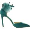 imageJessica Simpson Womens Phindies Satin Bow PumpsGem Green