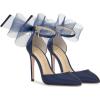 imageJessica Simpson Womens Phindies Satin Bow PumpsNavy Baby