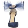 imageJessica Simpson Womens Phindies Satin Bow PumpsNavy Baby