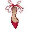 imageJessica Simpson Womens Phindies Satin Bow PumpsRed Muse