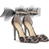 imageJessica Simpson Womens Phindies Satin Bow PumpsSafari Cloudy Leopard