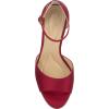 imageJessica Simpson Womens Sohilea PumpChili Pepper Satin