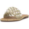imageJessica Simpson Womens Brennara Flat SandalSoft Gold