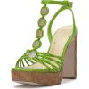 imageJessica Simpson Womens Colero Platform SandalLizard Green Mini Lizard