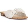 imageJessica Simpson Womens Dydra Denim SlipOn Slide SandalsWhite