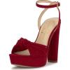 imageJessica Simpson Womens Immie Platform SandalChili Pepper