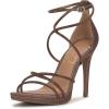 imageJessica Simpson Womens Jaeya Rhinestone Strappy Dress SandalsBronze