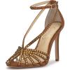 imageJessica Simpson Womens Jittale PumpGolden Copper Satin