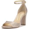imageJessica Simpson Womens Luxcilla Heeled SandalSoft Gold