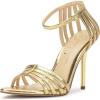 imageJessica Simpson Womens Nuvire Heeled SandalGold