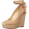 imageJessica Simpson Womens Zexie Espadrille Wedge SandalAlmond