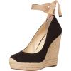 imageJessica Simpson Womens Zexie Espadrille Wedge SandalBlack