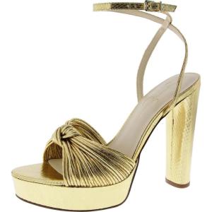 imageJessica Simpson Womens Block Heel Ankle StrapGold