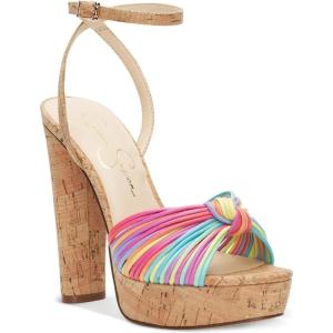 imageJessica Simpson Womens Block Heel Ankle StrapMulti