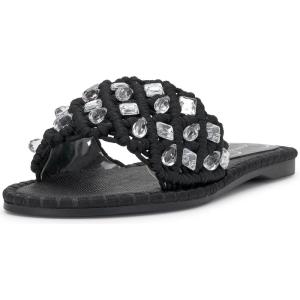 imageJessica Simpson Womens Brennara Flat SandalBlack