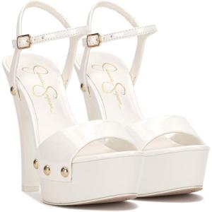 imageJessica Simpson Womens Calenta SandalPlatformBright White