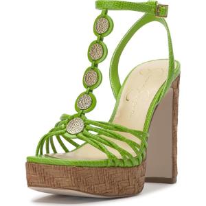 imageJessica Simpson Womens Colero Platform SandalLizard Green Mini Lizard
