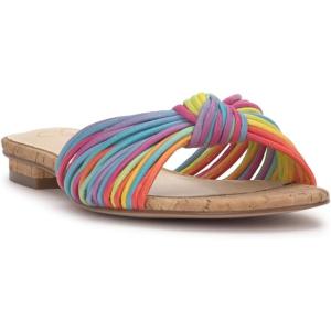 imageJessica Simpson Womens Dydra Denim SlipOn Slide SandalsMulti