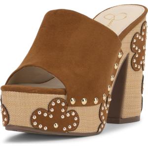 imageJessica Simpson Womens Shelbie Platform SandalTuscan Tan Supreme Microsuede