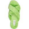imageJessica Simpson Womens Talulla Faux Fur Slides Flatform SandalsGreen
