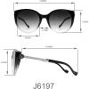 imageJessica Simpson Womens J5012 Retro Cat Eye Sunglasses With Uv400 ProtectionBlack to Rose