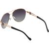 imageJessica Simpson Womens J5596 Classic Metal Aviator Pilot Sunglasses with UV400 ProtectionGold  Black