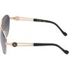 imageJessica Simpson Womens J5596 Classic Metal Aviator Pilot Sunglasses with UV400 ProtectionGold  Black