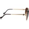 imageJessica Simpson Womens J5596 Classic Metal Aviator Pilot Sunglasses with UV400 ProtectionGold