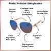 imageJessica Simpson Womens J5596 Classic Metal Aviator Pilot Sunglasses with UV400 ProtectionRose Gold  Nude