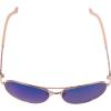 imageJessica Simpson Womens J5596 Classic Metal Aviator Pilot Sunglasses with UV400 ProtectionRose Gold  Nude