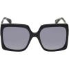 imageJessica Simpson Womens J5839 Oversized Butterfly SunglassesBlack  Oatmeal