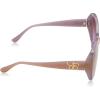 imageJessica Simpson Womens J5839 Oversized Butterfly SunglassesNude  Lilac