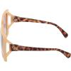 imageJessica Simpson Womens J5839 Oversized Butterfly SunglassesNude  Tortoise