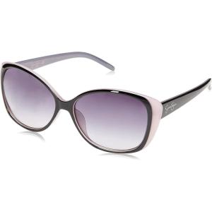 imageJessica Simpson Womens J5012 Retro Cat Eye Sunglasses With Uv400 ProtectionBlack