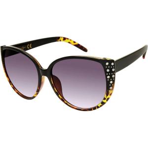 imageJessica Simpson Womens J5012 Retro Cat Eye Sunglasses With Uv400 ProtectionBlack Tortoise