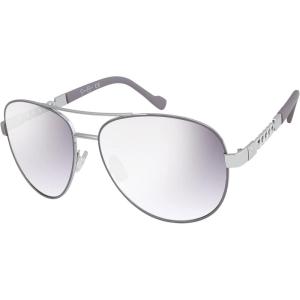 imageJessica Simpson Womens J5596 Classic Metal Aviator Pilot Sunglasses with UV400 ProtectionSilver  Grey