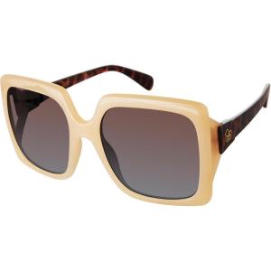 imageJessica Simpson Womens J5839 Oversized Butterfly SunglassesNude  Tortoise