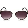 imageJessica Simpson J5329 Chic Womens Metal Cat Eye Sunglasses with 100 Uv Protection Glam Gifts for Her 60 MmBlack