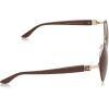imageJessica Simpson J5329 Chic Womens Metal Cat Eye Sunglasses with 100 Uv Protection Glam Gifts for Her 60 MmGold  Brown