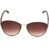 imageJessica Simpson J5329 Chic Womens Metal Cat Eye Sunglasses with 100 Uv Protection Glam Gifts for Her 60 MmGold  Brown