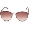 imageJessica Simpson J5329 Chic Womens Metal Cat Eye Sunglasses with 100 Uv Protection Glam Gifts for Her 60 MmRose Gold  Pink