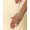 imageJessica Simpson Womens Evil Eye Bracelet  GoldTone Evil Eye Bracelets for WomenCharm Gold