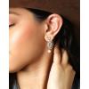 imageJessica Simpson Womens Evil Eye Dangle Earrings  GoldTone Evil Eye Earrings with Pearl and Rhinestones