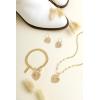 imageJessica Simpson Womens Heart Charm Bracelet  75quot GoldTone Charm Bracelet JewelryHeart